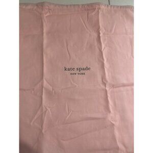 Kate Spade Pink Drawstring Dust Bag For Purse/Handbag